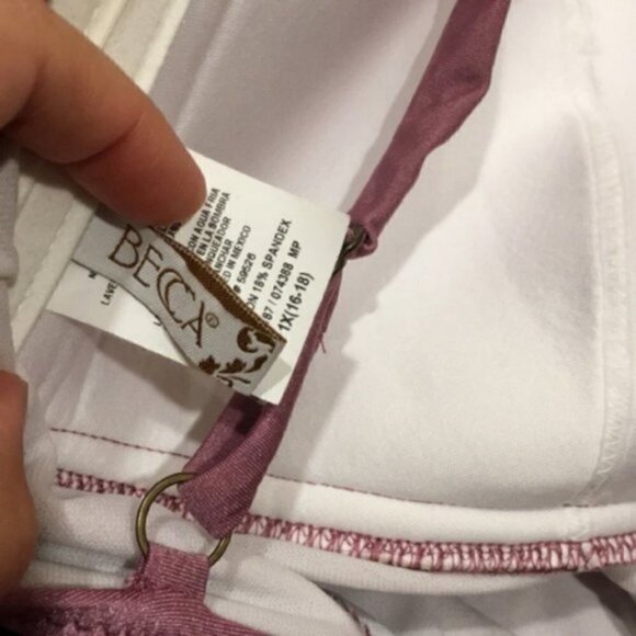 NWOT BECCA Ballerina One-Piece plus size Swim - Picture 5 of 8